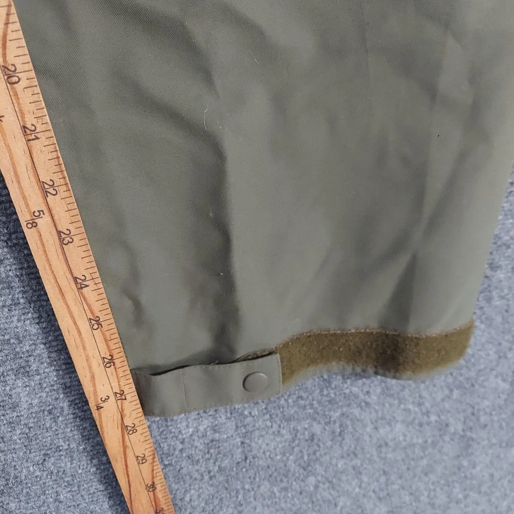 Vintage Gore-Tex Pants Mens 38x28 Green Rain‎ Bib Waterproof Military 1989